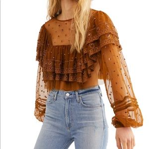 Free People Disco Ball Top size Medium